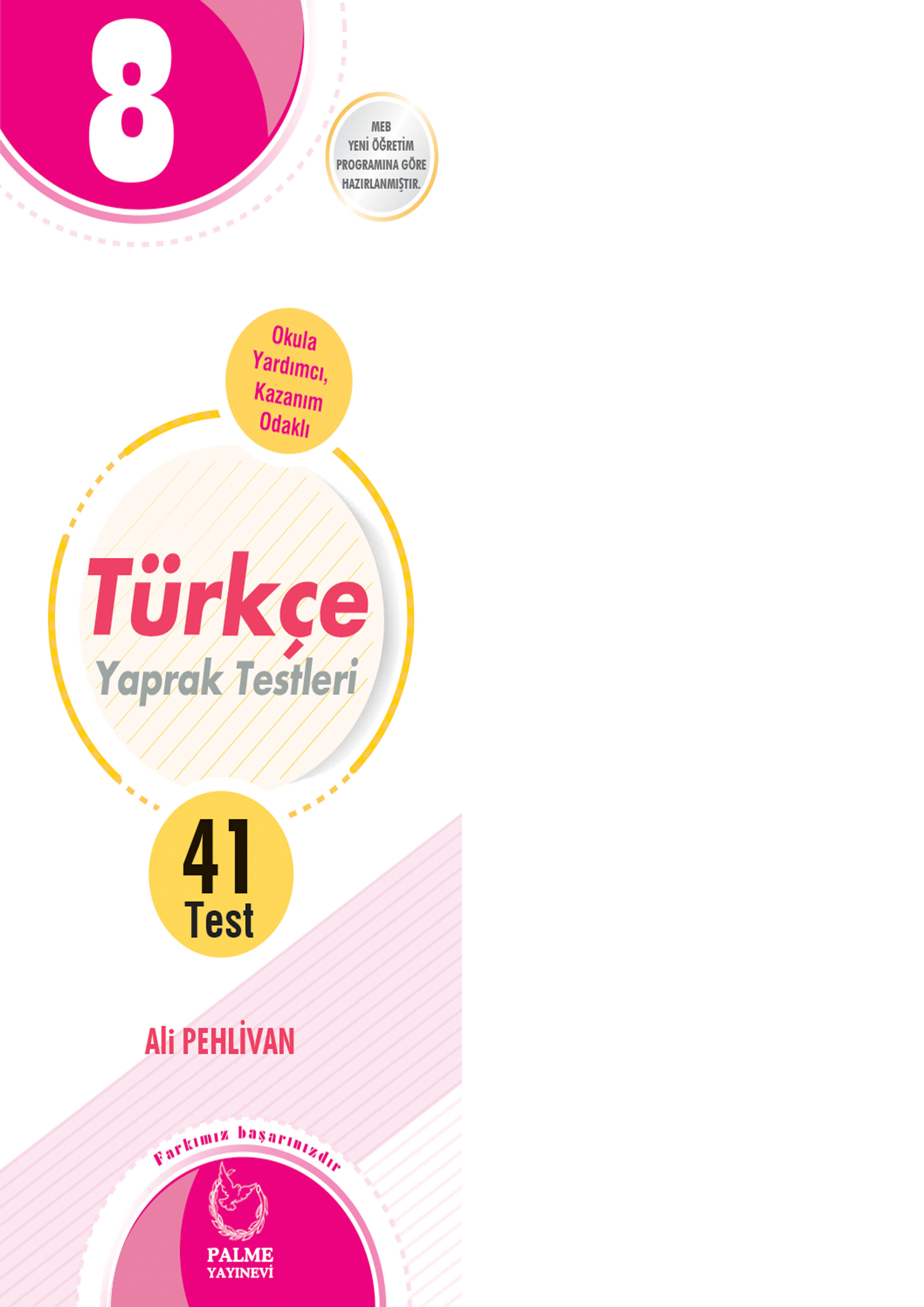 8. Sınıf Türkçe Yaprak Testleri kapak görseli
